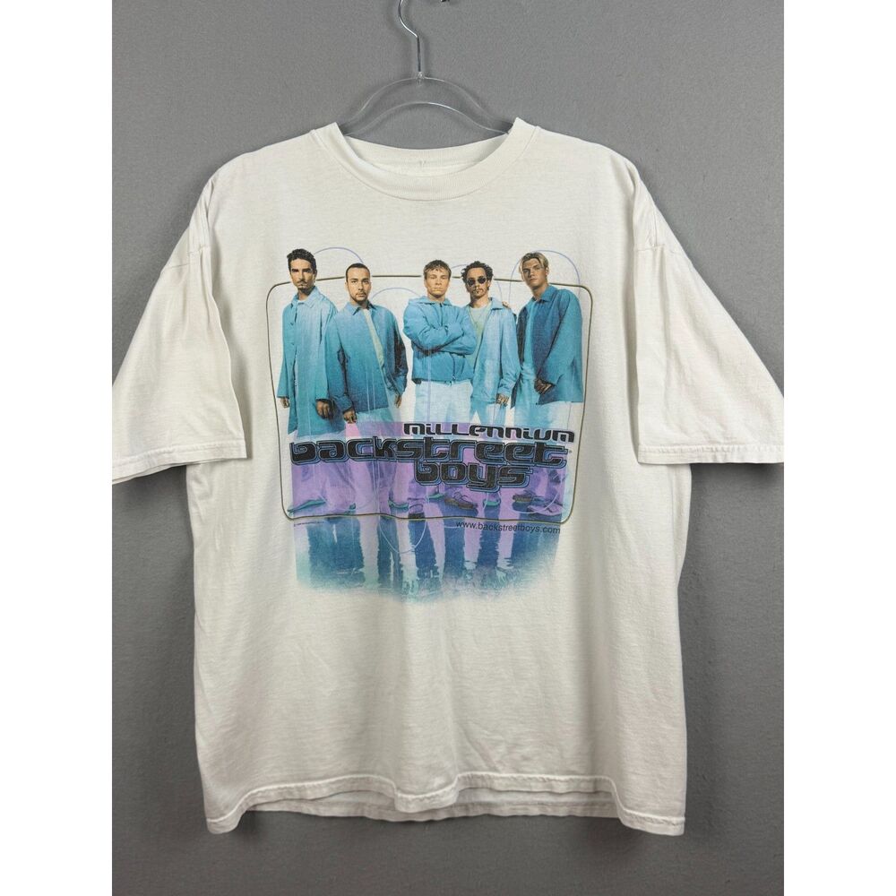 Vintage 1999 Backstreet Boys Into Millennium Tour T-Shirt Tultex XL